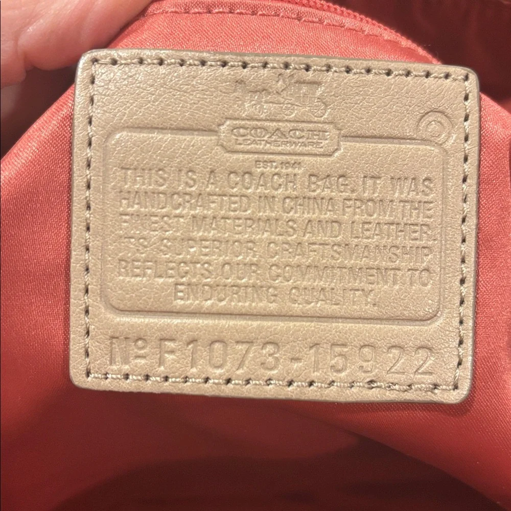 Coach Madison Sophia Satchel in Shimmer Leather - Picture 12 of 12